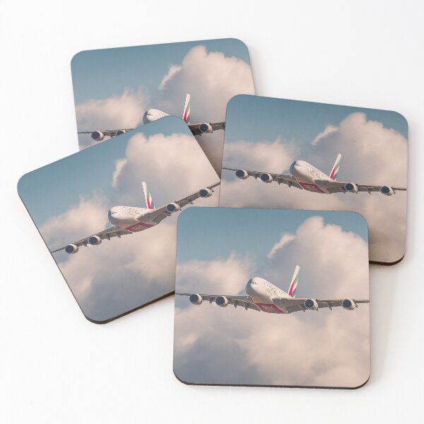Item preview, Emirates A380 in Blue Skies designed and sold by Skyframe Aviation.