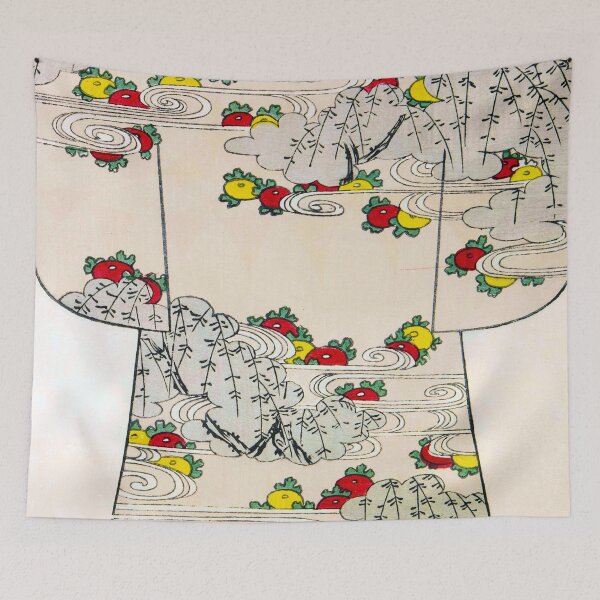 Item preview, Floating Clouds and Pomegranate Blossoms - Enhanced designed and sold by WheelieGdArt.