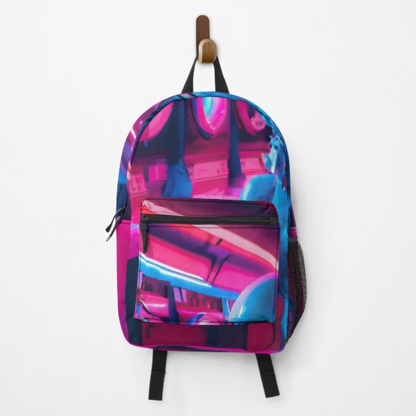 Item preview, The astronaut in the neon laundromat designed and sold by ICONICASTUDIO.