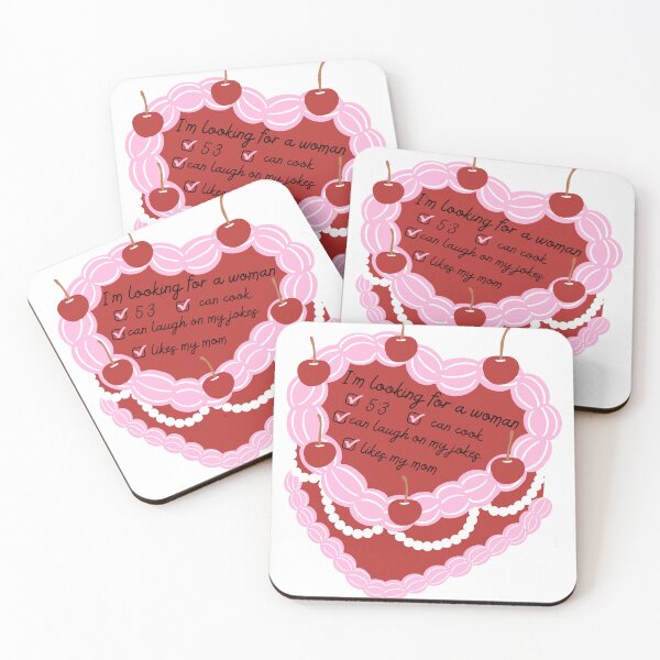 Item preview, I am looking for a woman funny cake single humour designed and sold by Sketchbook Studio by Aqsaa.
