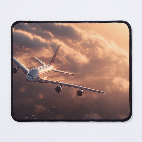 Item preview, Emirates A380 Leaving Contrails designed and sold by Skyframe Aviation.