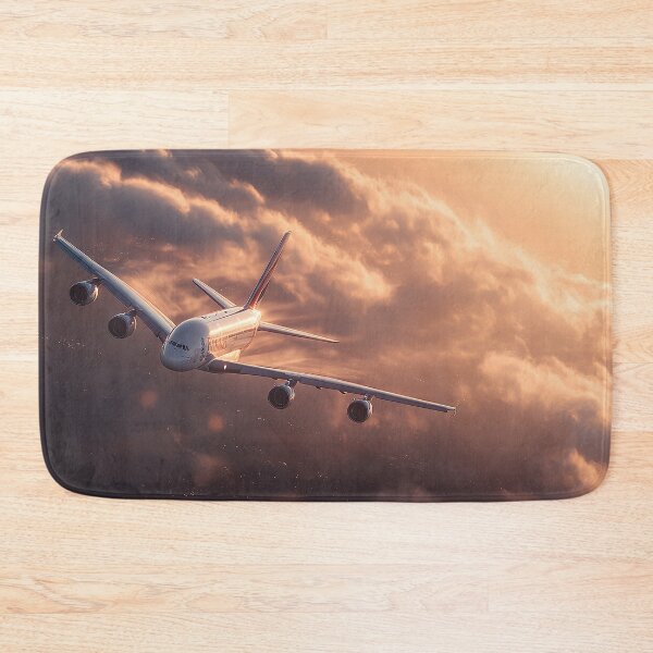 Item preview, Emirates A380 Leaving Contrails designed and sold by Skyframe Aviation.