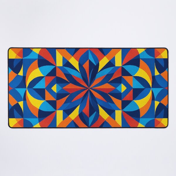 Item preview, Kaleidoscopic geometry in color designed and sold by Sigtrix.