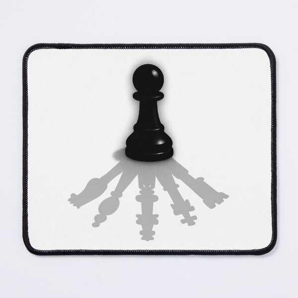 Item preview, Chess Pawn Masterpiece Shadow Design designed and sold by Nuvijo.