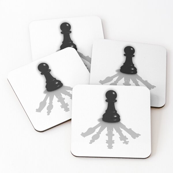 Item preview, Chess Pawn Masterpiece Shadow Design designed and sold by Nuvijo.