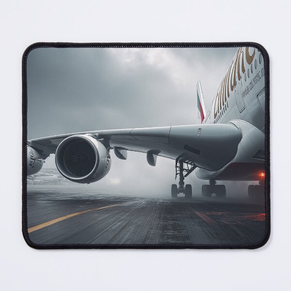 Item preview, Emirates A380 Rear View designed and sold by Skyframe Aviation.