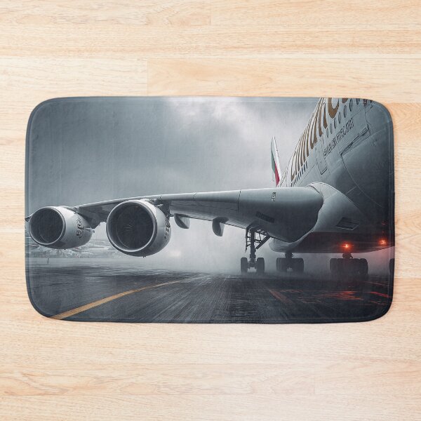 Item preview, Emirates A380 Rear View designed and sold by Skyframe Aviation.
