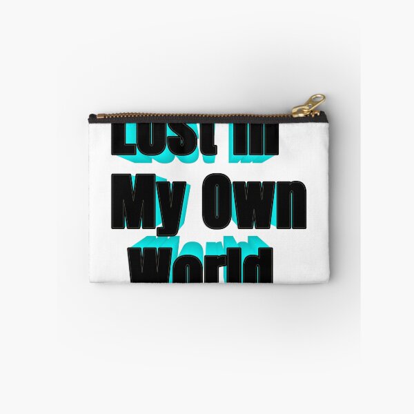 Item preview, Lost In My Own World (black&cyan) designed and sold by INonsense-SHOP.