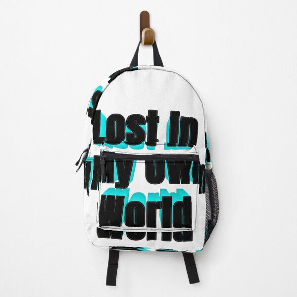Item preview, Lost In My Own World (black&cyan) designed and sold by INonsense-SHOP.