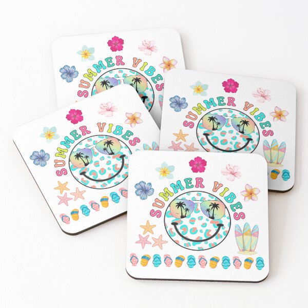 Item preview, Summer Vibes Leopard Smiley Face designed and sold by NewAspect.