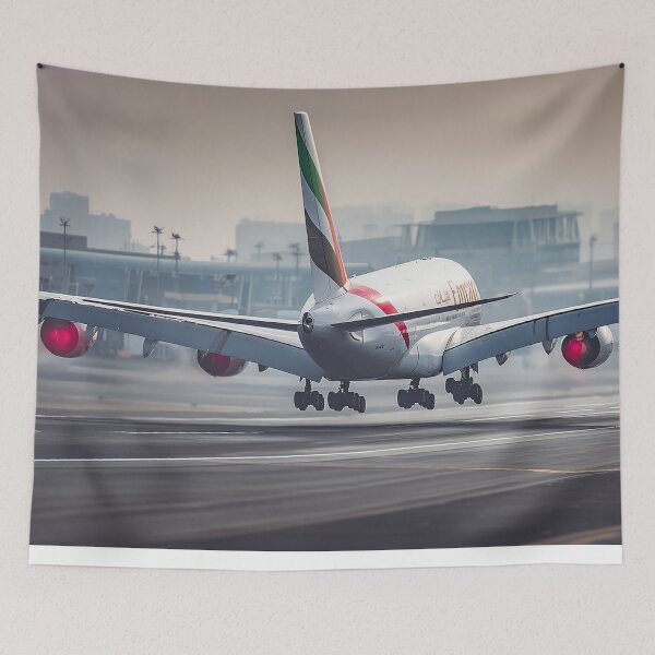 Item preview, Emirates A380 Take-Off designed and sold by Skyframe Aviation.