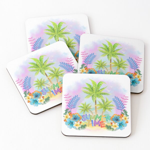Item preview, Summer Time Colorful Beach Scene designed and sold by NewAspect.