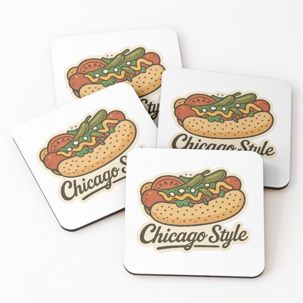 Item preview, Chicago Style Hot Dog designed and sold by Cute-Nature.