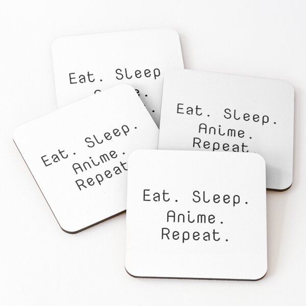 Item preview, Eat. Sleep. Anime. Repeat. designed and sold by Ninjacatoff.