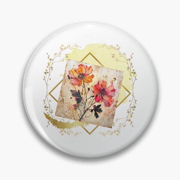 Item preview, Vintage Pressed Flowers Illustration designed and sold by NewAspect.