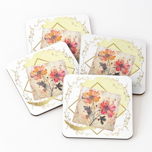 Item preview, Vintage Pressed Flowers Illustration designed and sold by NewAspect.