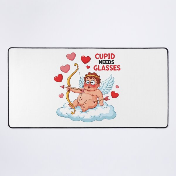 Item preview, Funny Cupid Cartoon Valentine’s Day Illustration designed and sold by Pixelzo.