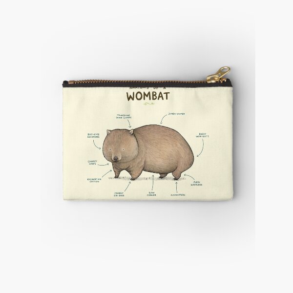 Item preview, Anatomy of a Wombat designed and sold by SophieCorrigan.