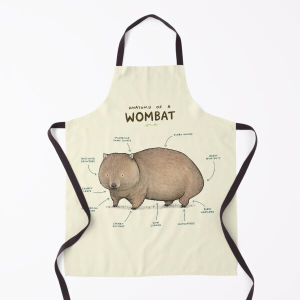 Item preview, Anatomy of a Wombat designed and sold by SophieCorrigan.