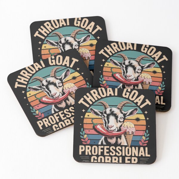 Item preview, Throat Goat Inappropriate Adult Humor Gag Memes designed and sold by Charidana.