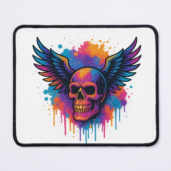 Item preview, Neon Wings – Graffiti Skull Eagle designed and sold by Maggrafi.
