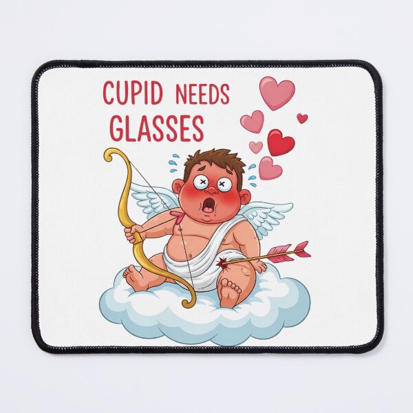 Item preview, Funny Cupid Cartoon Valentine’s Day Illustration designed and sold by Pixelzo.