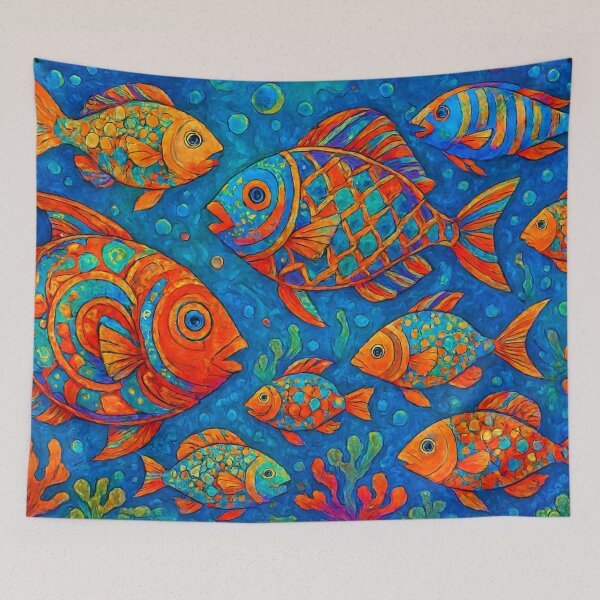 Item preview, Dance of the Luminous Fishes designed and sold by Sigtrix.