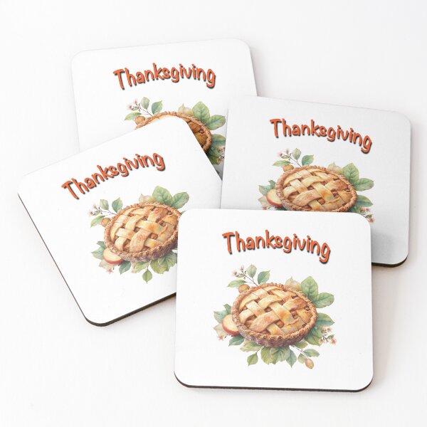 Item preview, Thanksgiving celebration features a delicious apple pie in a decorative basket surrounded by autumn leaves and blossoms designed and sold by Ms. Iryna.