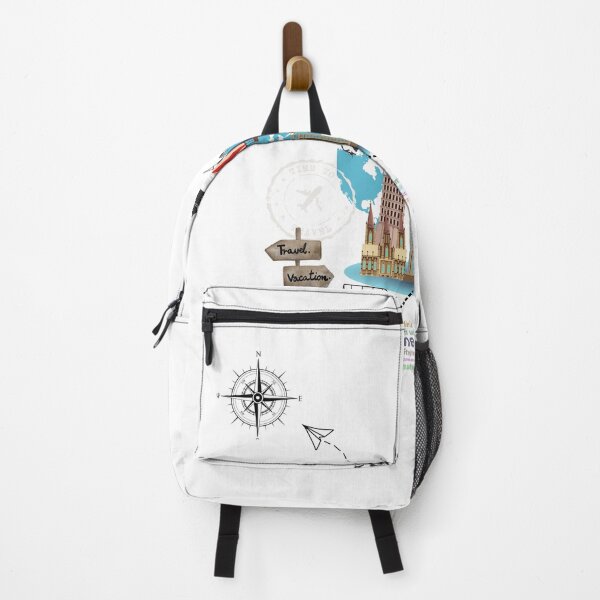 Item preview, World Travel Adventure Journey – Iconic Landmarks & Vacation Vibes designed and sold by weerayar.