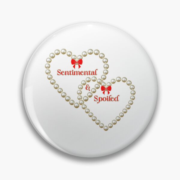 Item preview, Sentimental & Spoiled Pearl Hearts designed and sold by NewAspect.