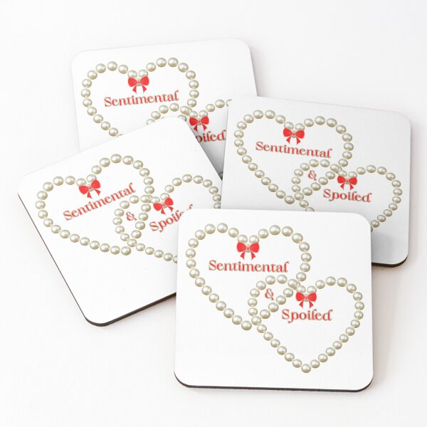 Item preview, Sentimental & Spoiled Pearl Hearts designed and sold by NewAspect.