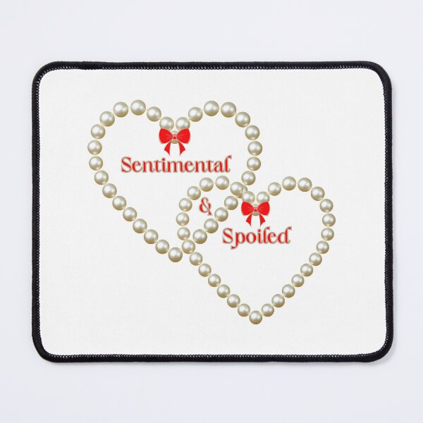 Item preview, Sentimental & Spoiled Pearl Hearts designed and sold by NewAspect.