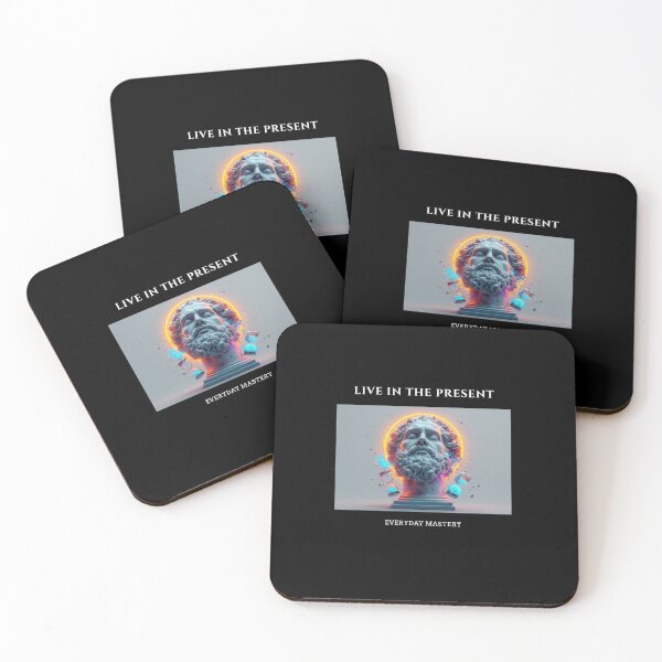 Item preview, Live in The Present - Modern Wisdom Series designed and sold by EverydayMastery.