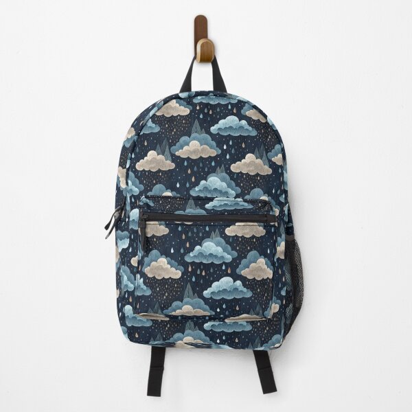 Item preview, A cute pattern of raining clouds in fall designed and sold by Merrylands Artshop.