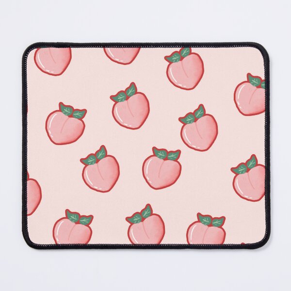 Item preview, Pink cute peach pattern designed and sold by DeTuEtDeRien.