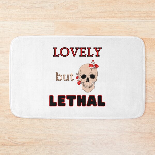 Item preview, Lovely but Lethal Skull with Flowers designed and sold by NewAspect.