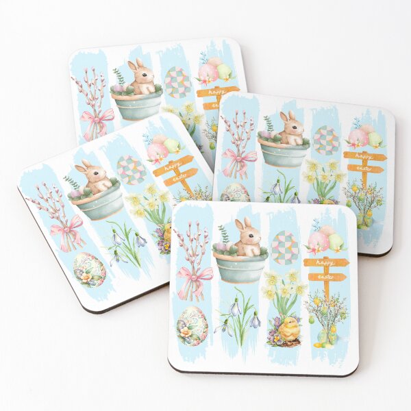Item preview, Watercolor Easter Springtime Elements designed and sold by NewAspect.