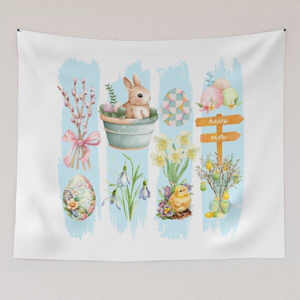 Item preview, Watercolor Easter Springtime Elements designed and sold by NewAspect.