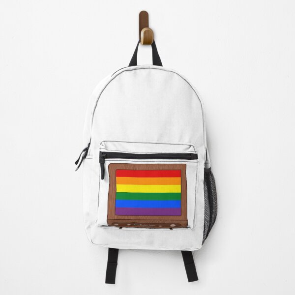 Item preview, TV Glowing in Queer Colors designed and sold by CatCaKeShop.