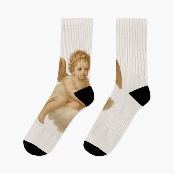 Item preview, Heavenly Cherub Angels on Cloud – Vintage Renaissance Art Design designed and sold by Broken Minimalister.