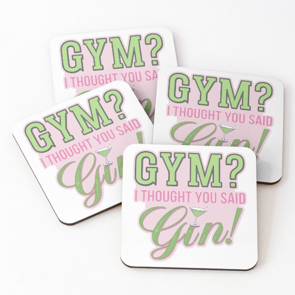 Item preview, Gym? I Thought You Said Gin! designed and sold by NewAspect.