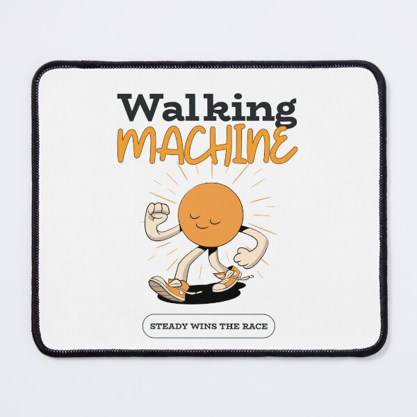 Item preview, Walking Machine Steady Wins The Race T-Shirt designed and sold by FreshFitsForYou.