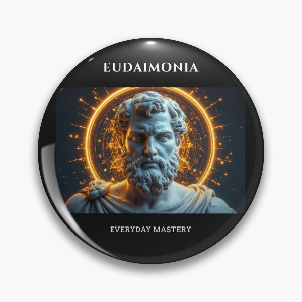Item preview, Eudaimonia – Ancient Wisdom, Modern Vision designed and sold by EverydayMastery.