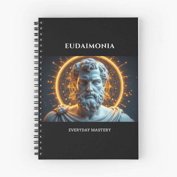 Item preview, Eudaimonia – Ancient Wisdom, Modern Vision designed and sold by EverydayMastery.