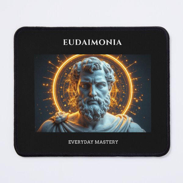 Item preview, Eudaimonia – Ancient Wisdom, Modern Vision designed and sold by EverydayMastery.