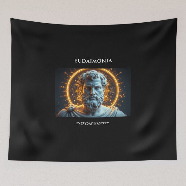 Item preview, Eudaimonia – Ancient Wisdom, Modern Vision designed and sold by EverydayMastery.