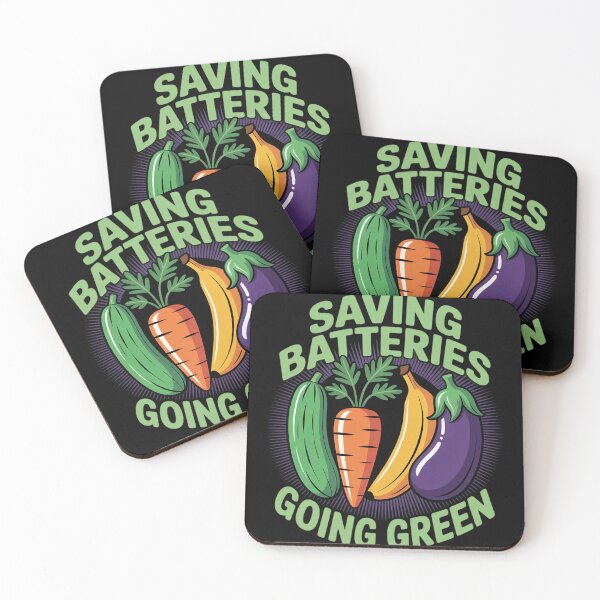 Item preview, Saving Batteries Going Green Inappropriate Humor Women designed and sold by Charidana.