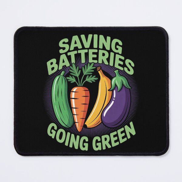 Item preview, Saving Batteries Going Green Inappropriate Humor Women designed and sold by Charidana.