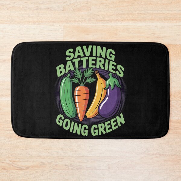 Item preview, Saving Batteries Going Green Inappropriate Humor Women designed and sold by Charidana.