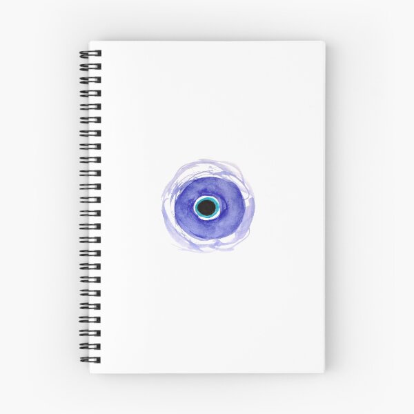 Item preview, Nazar Evil Eye Pendant Watercolor designed and sold by GwendolynLee.